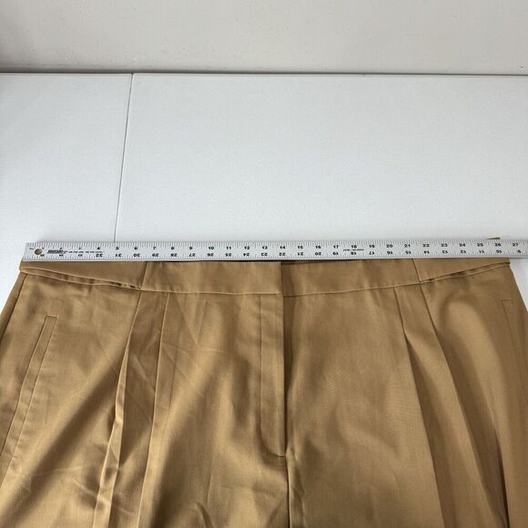 ASOS Design Womens Dress Pants 24 Brown Curve Tailored Barrel Trouser Academia - Picture 8 of 13